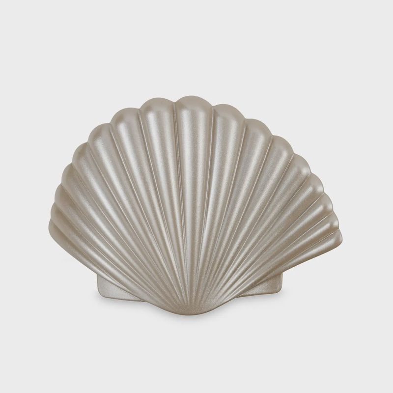 Teleties Shimmering Shell -Medium - Flat Hair Clip