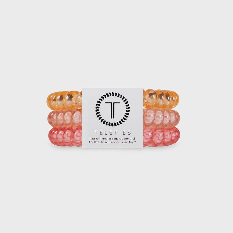 Teleties Spiral Hair Coil -Small -Sunny Days Ahead