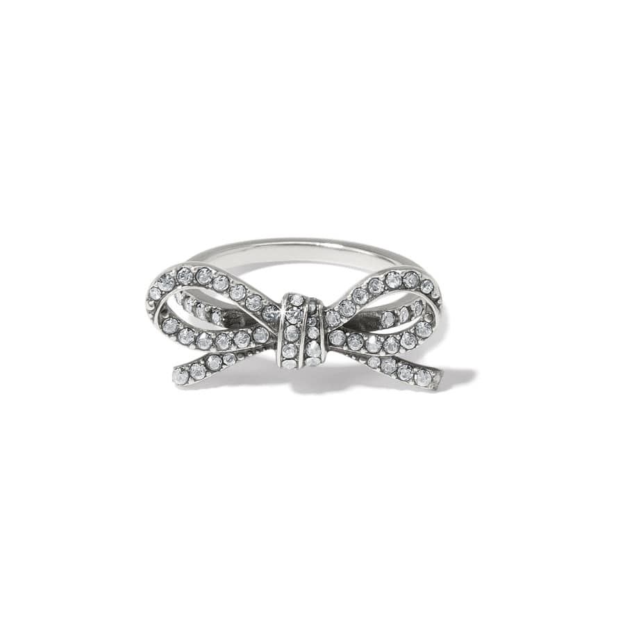 Brighton Illumina Bow Ring- Silver