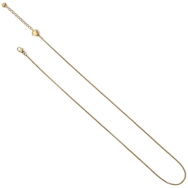 Brighton Vivi Delicate Medium Charm Necklace- Gold