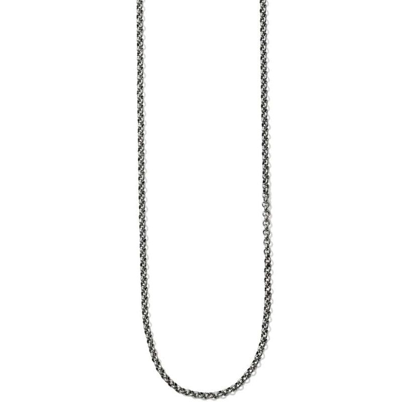 Brighton Silver Vivi Delicate Long Charm Necklace