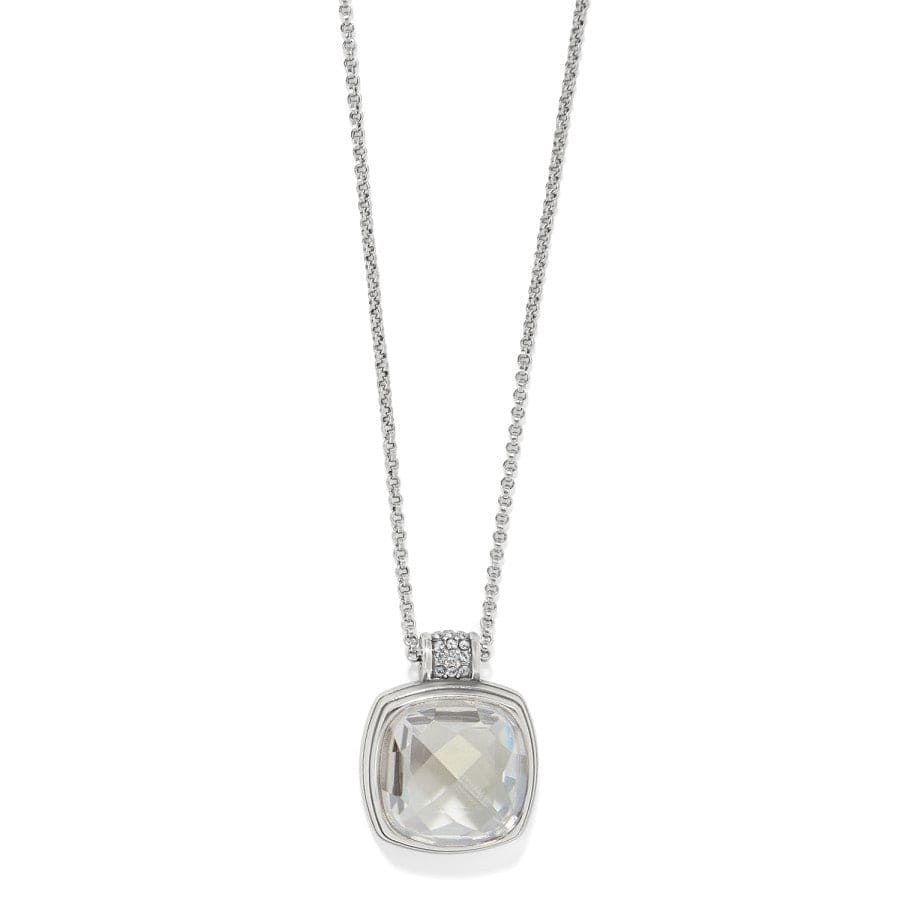 Brighton Silver Crystal Meridian Aurora Large Necklace