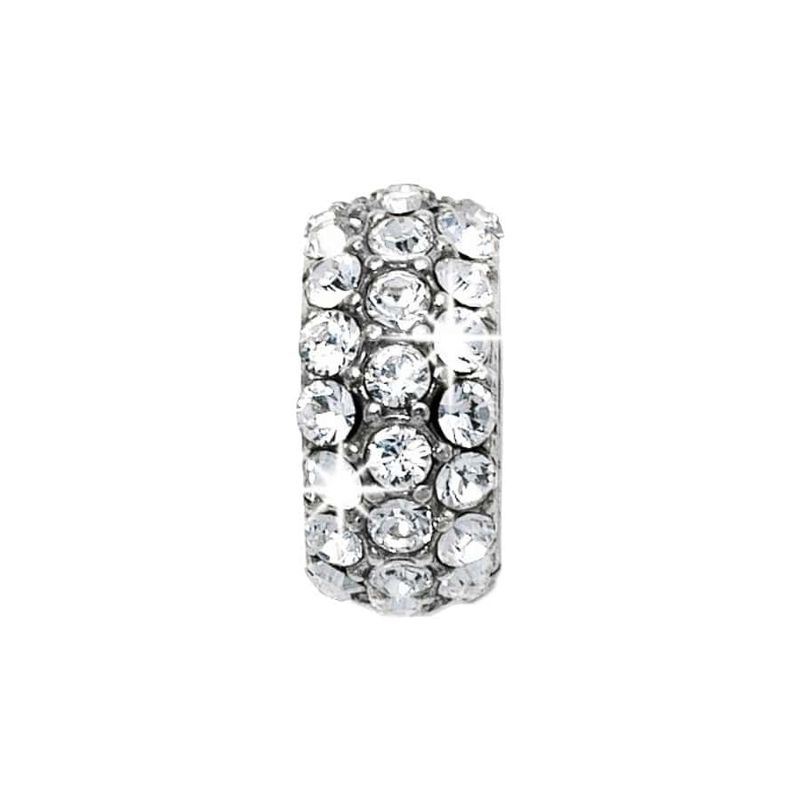 Brighton Silver Glitter Spacer