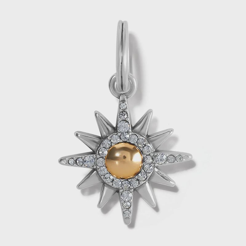 Brighton Silver-Gold Sunglow Charm