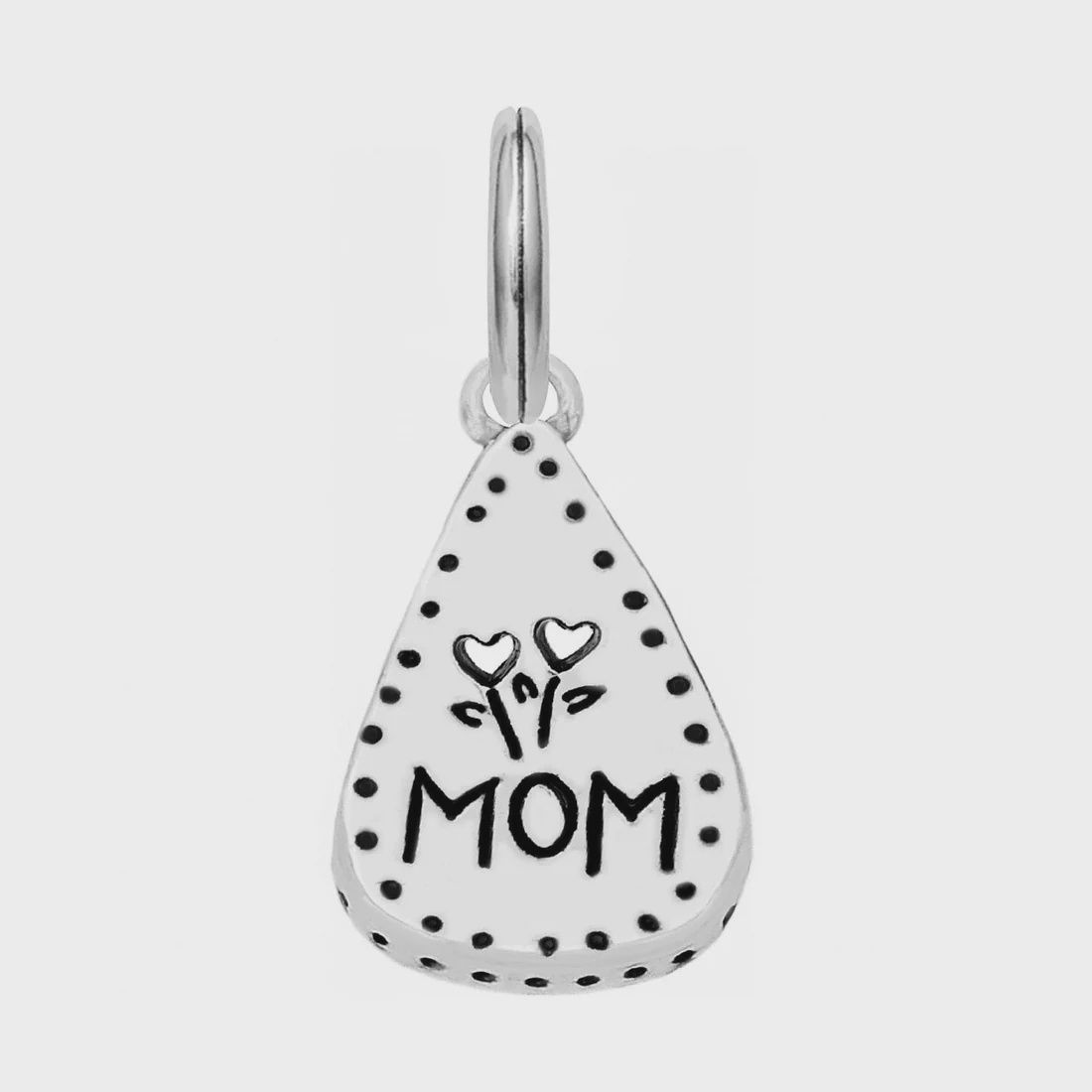 Brighton Silver Notes Mom Charm