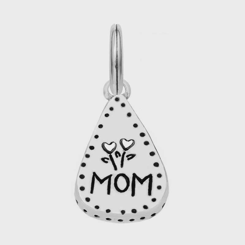 Brighton Silver Notes Mom Charm