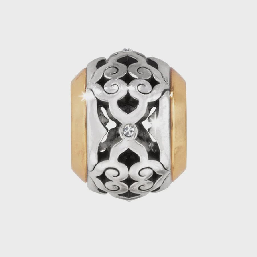 Brighton Silver-Gold Intrigue Bead