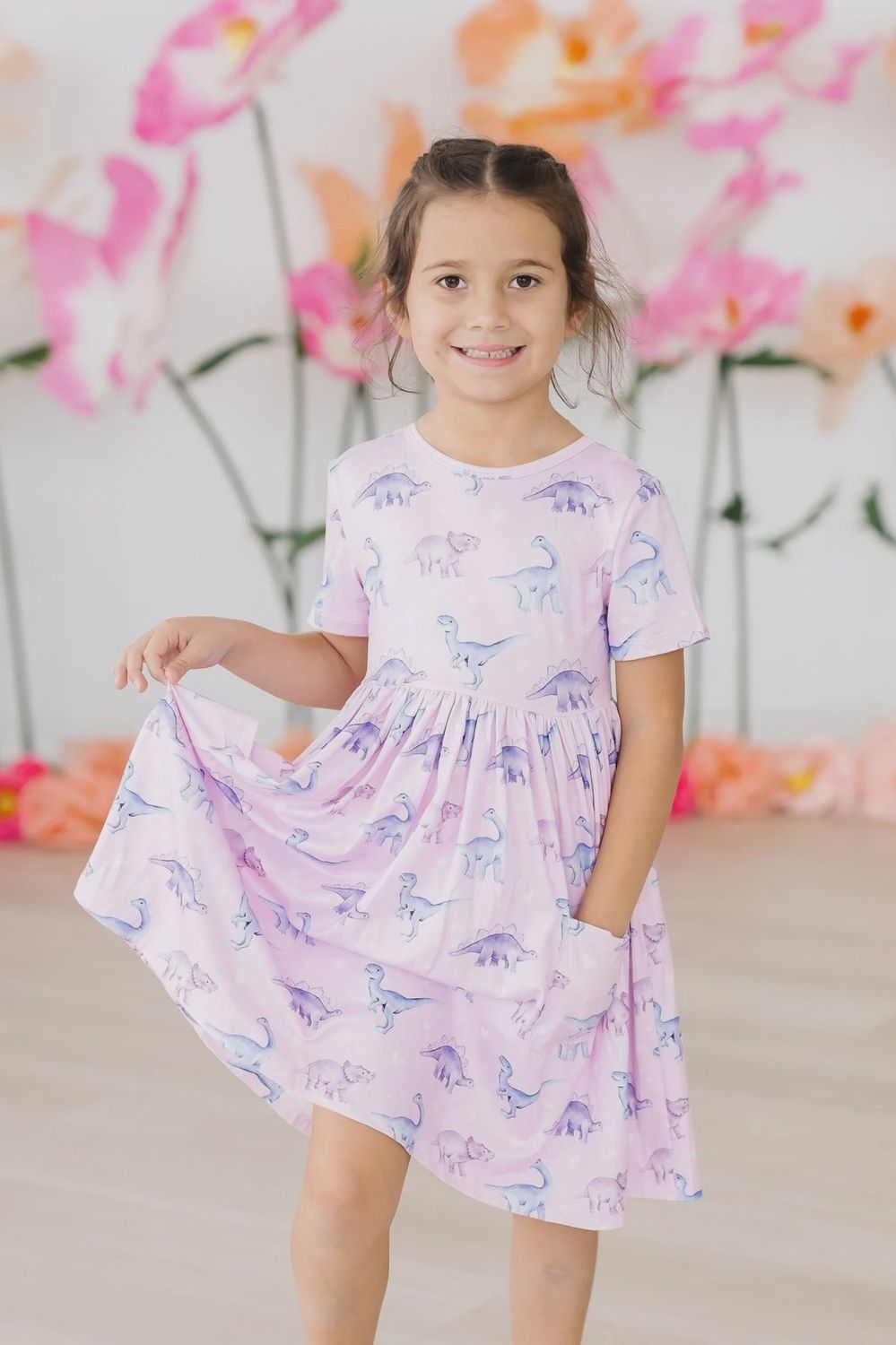 Mila and Rose Jurassic Joy Pocket Twirl Dress