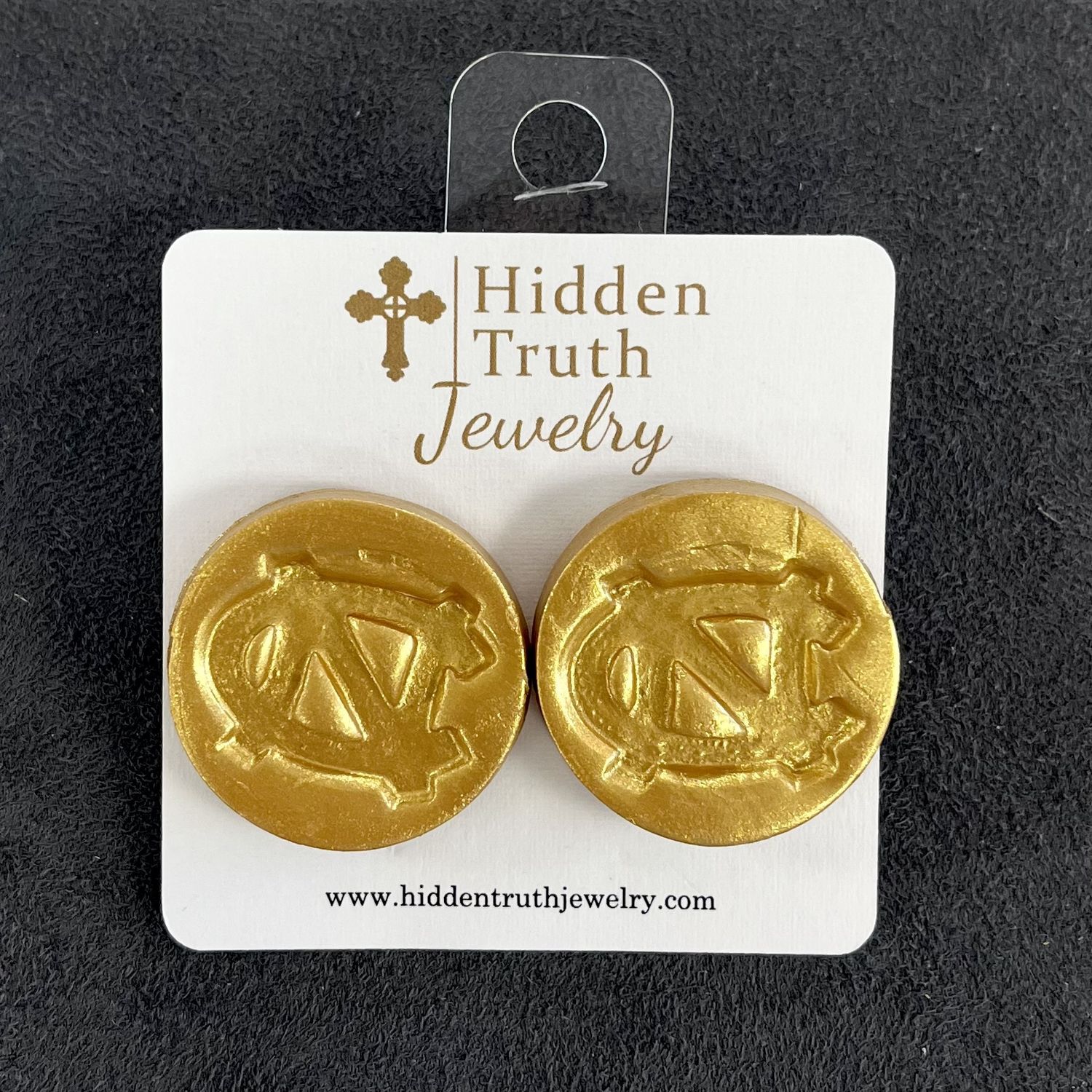 Hidden Truth Jewelry UNC Studs