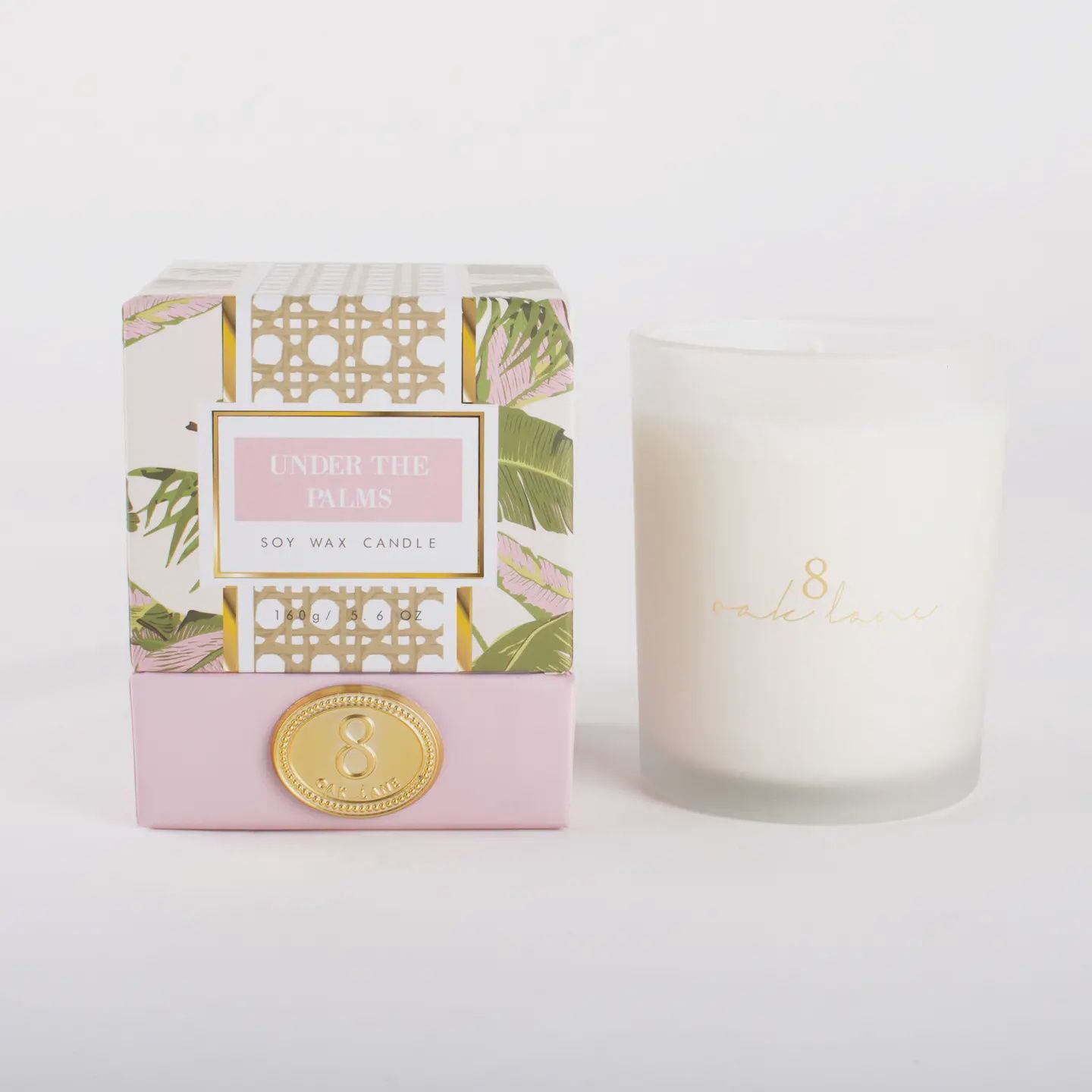 Oak Lane Under the Palms 5.6oz Soy Wax Candle