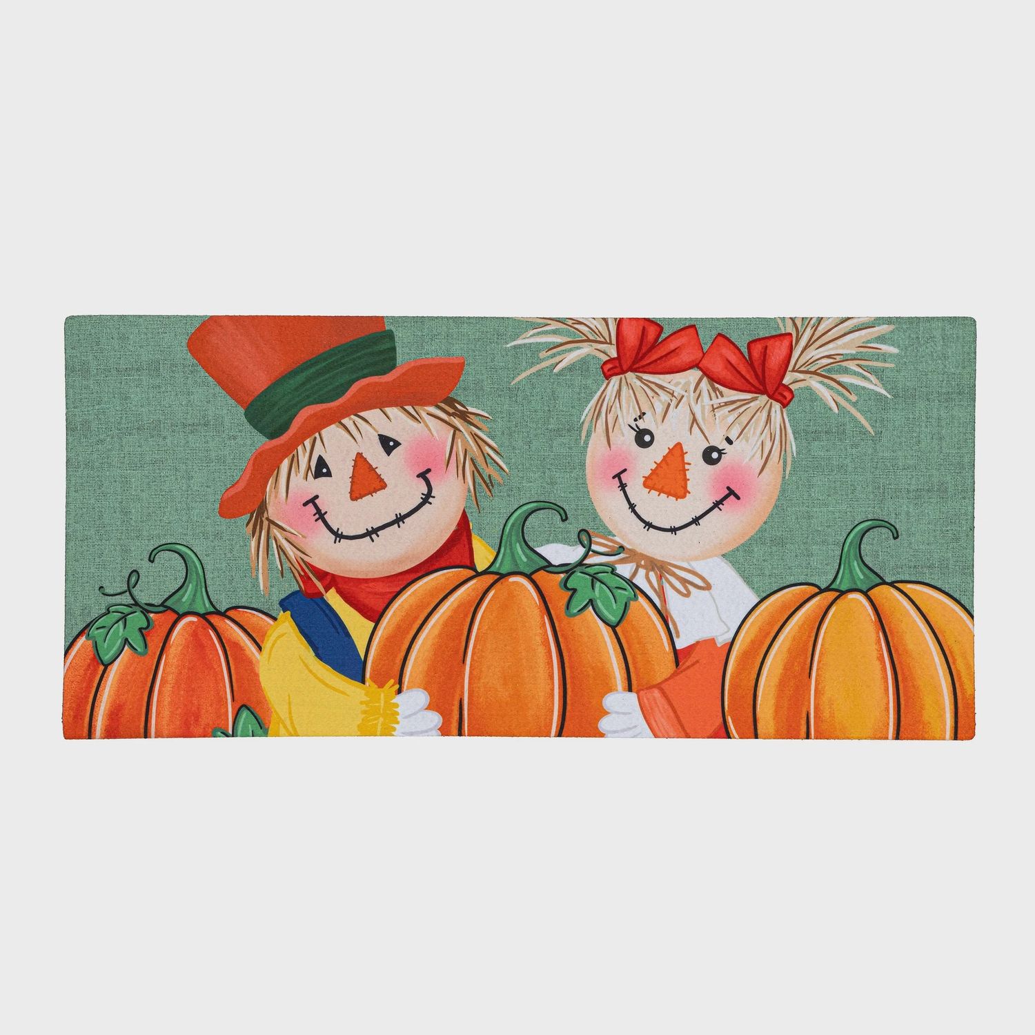 Evergreen Couple Of Scarecrows Sassafras Switch Mat