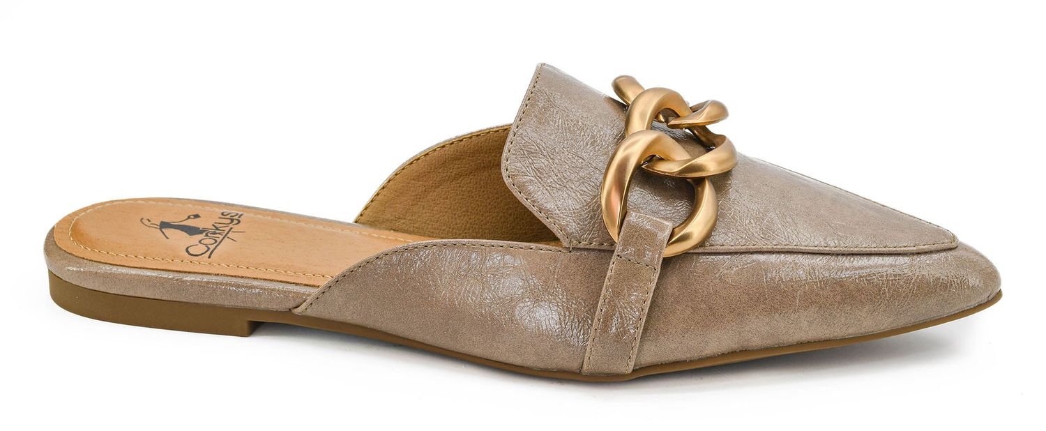 Corkys Taupe Playin For Keeps Slip-On Shoe