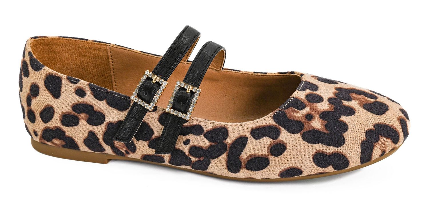 Corkys Own It Flat- Leopard