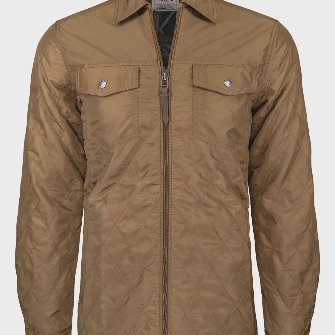 American Cattle Co. Brown Jacket with Patterned Inside