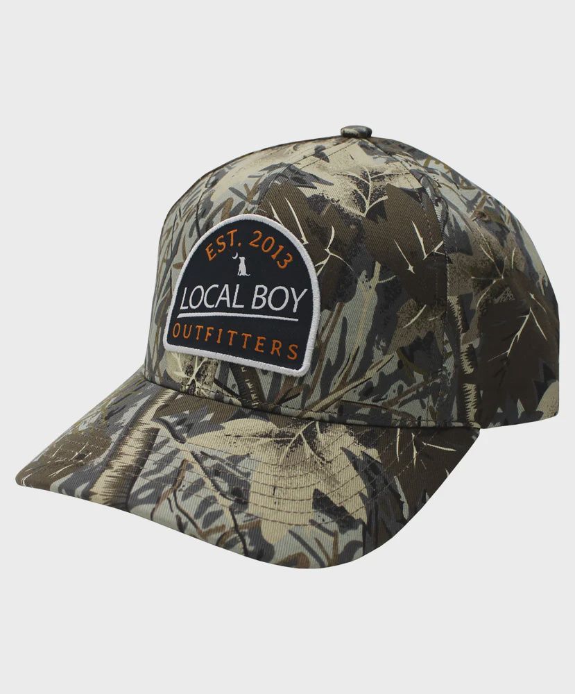 Local Boy Outfitters Native Stamp Patch Hat- Upland Camo