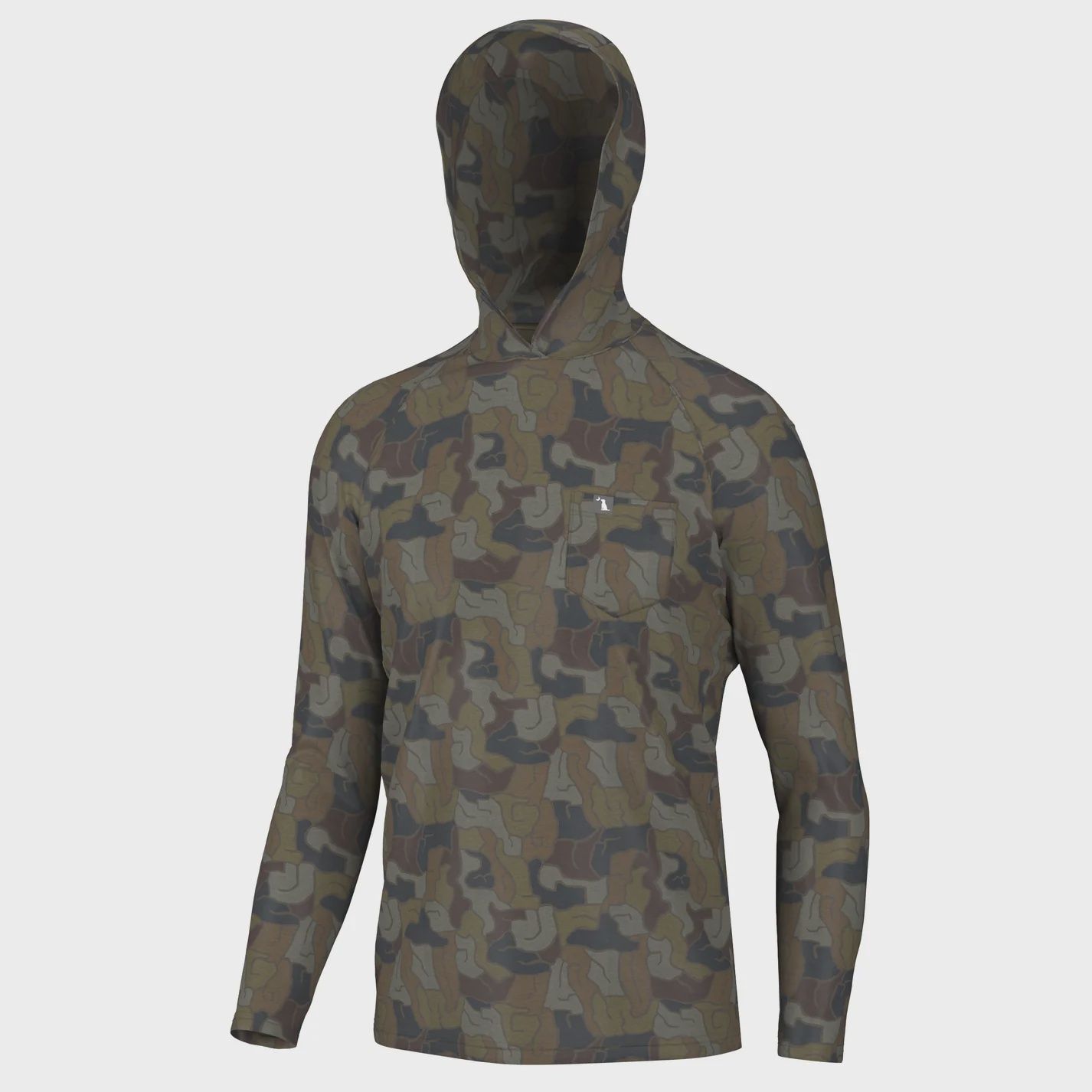 Local Boy Heather-Blend Hoodie- Boulder