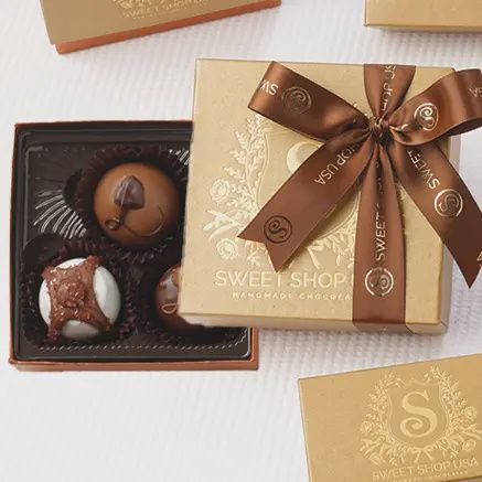 Sweet Shop USA 3oz 3pc Assorted Truffles Signature Collection