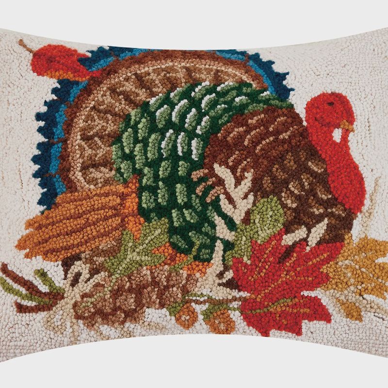 Turkey Hook Pillow - Mary Lake Thompson