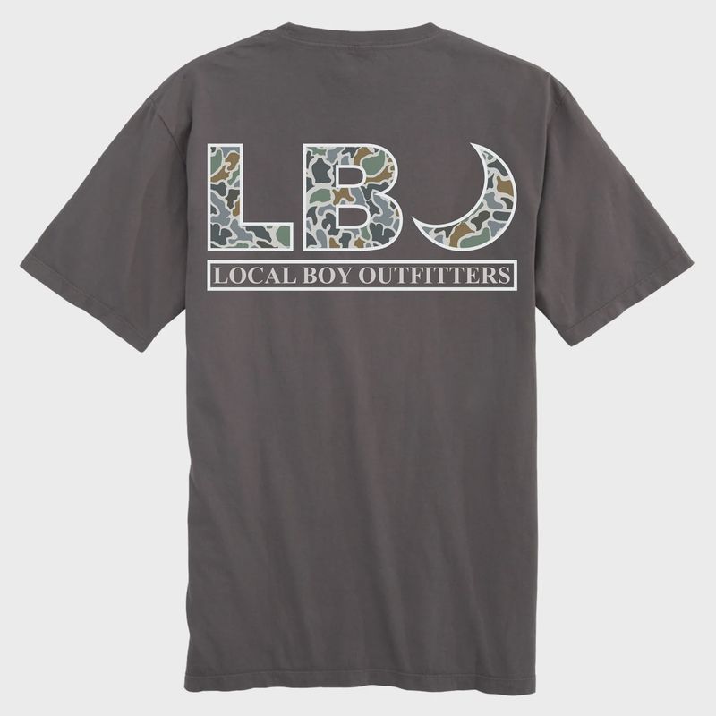 Local Boy Outfitters Thunderhead Gray Youth LBO Bluff T-Shirt