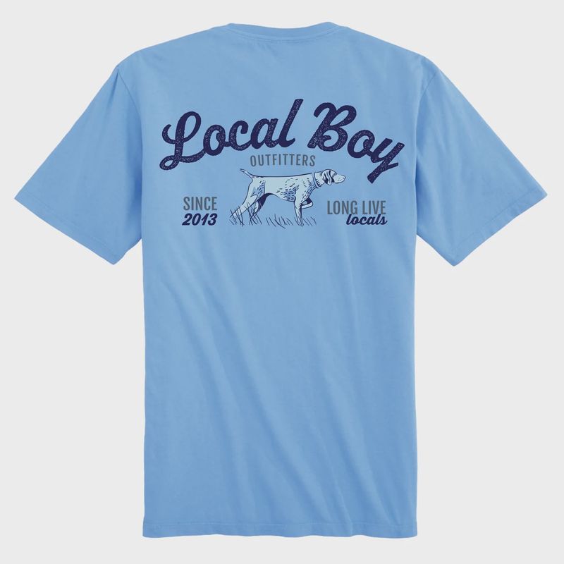 Local Boy Outfitters Washed Denim Youth Bird Dog Arch T-Shirt