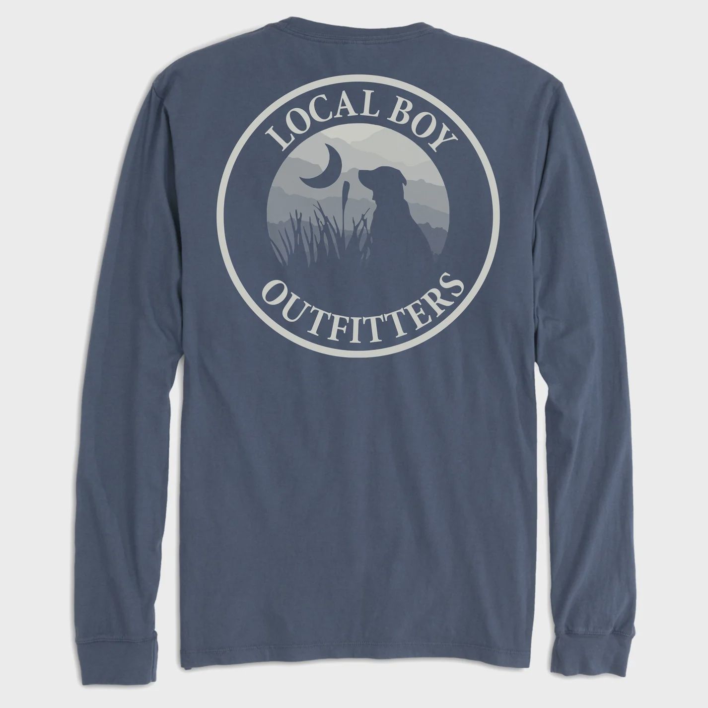 Local Boy Outfitters China Blue Original Blueridge LS Tee