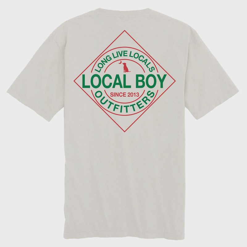 Local Boy Outfitters Silver Red Devil SS Tee