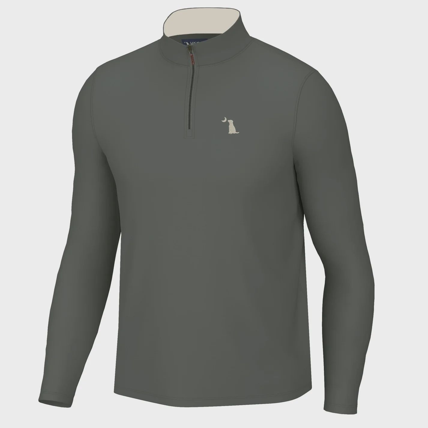 Local Boy Outfitters Smoke Bentley Quarter Zip