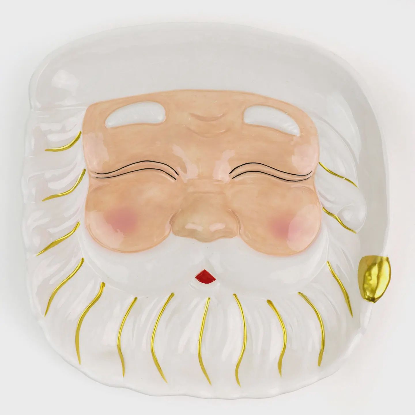 Oak Lane White Santa Platter