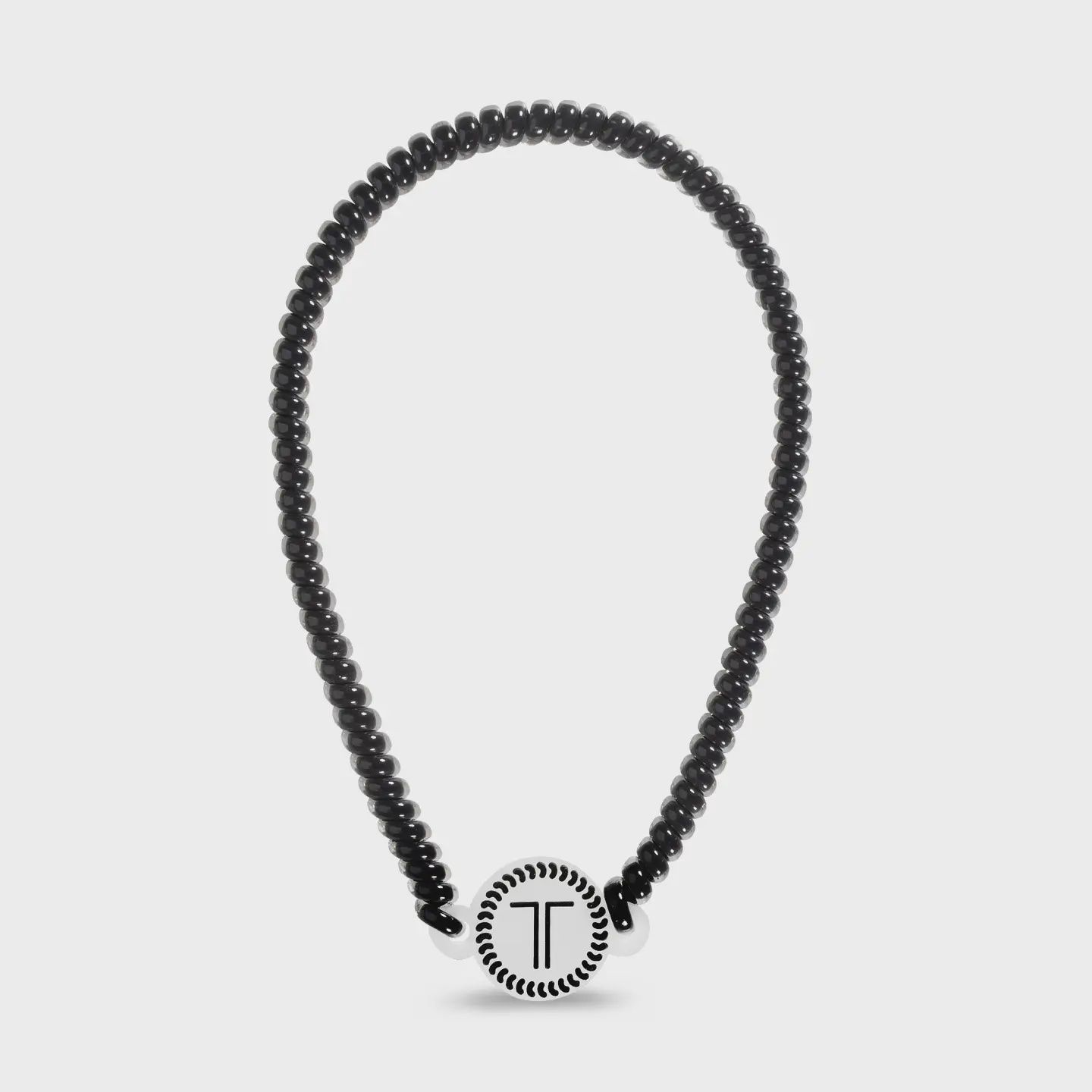 Teleties Spiral Hair Coil Headband | Jet Black