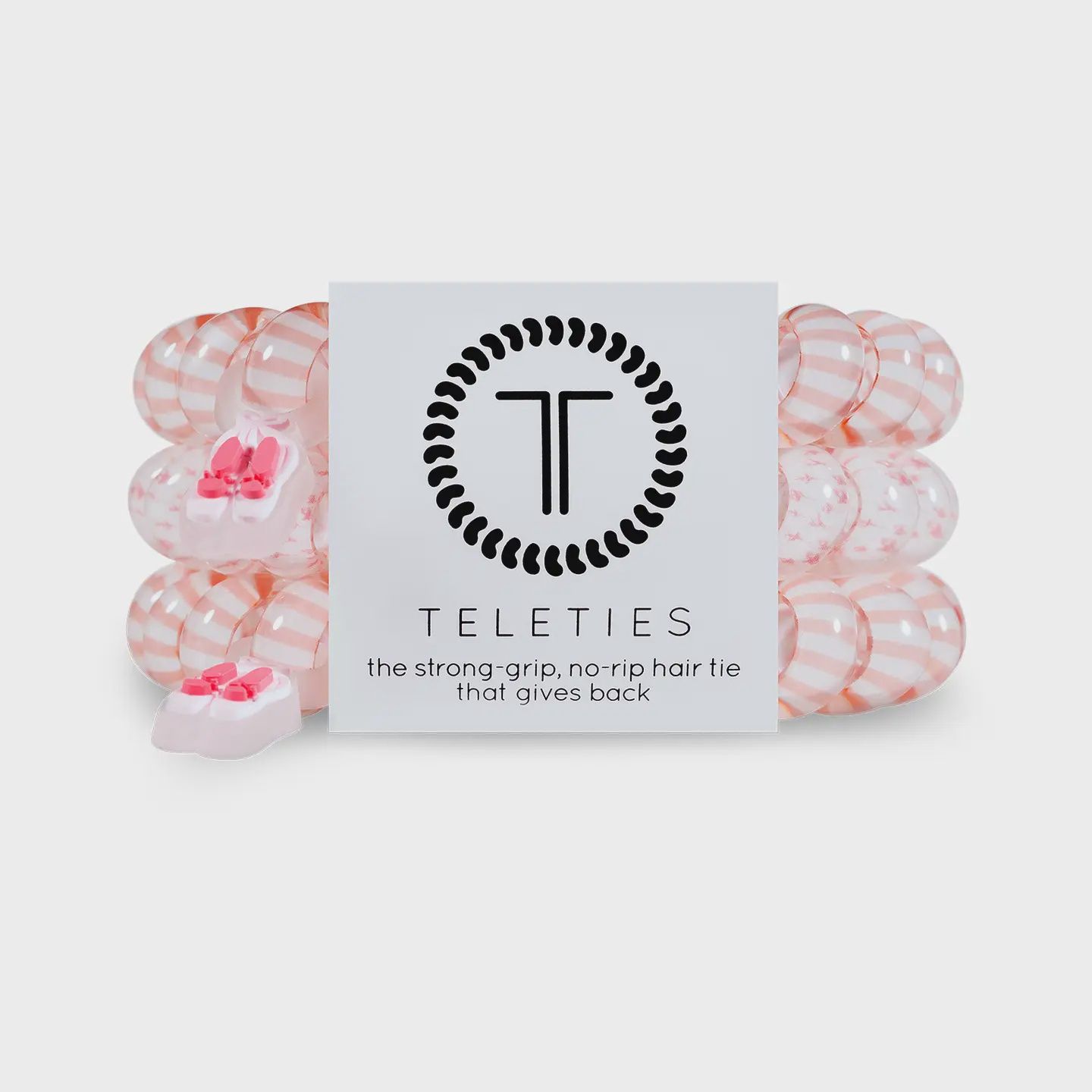 Teleties Spiral Hair Coils | Large | Ballet Hair Ties