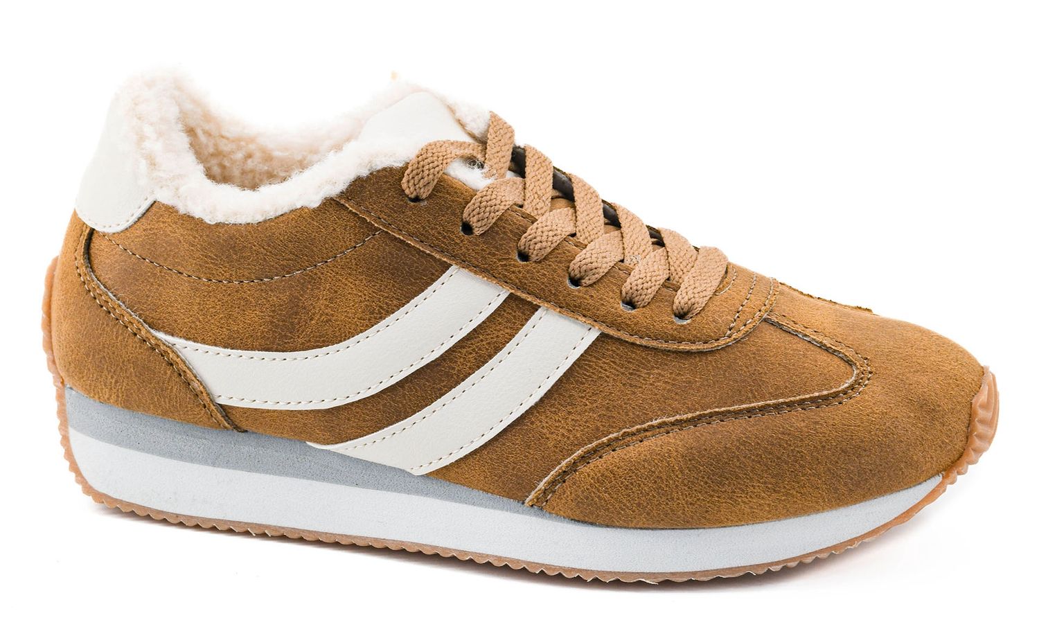 Corkys Jet Lag Sneaker- Washed Cognac