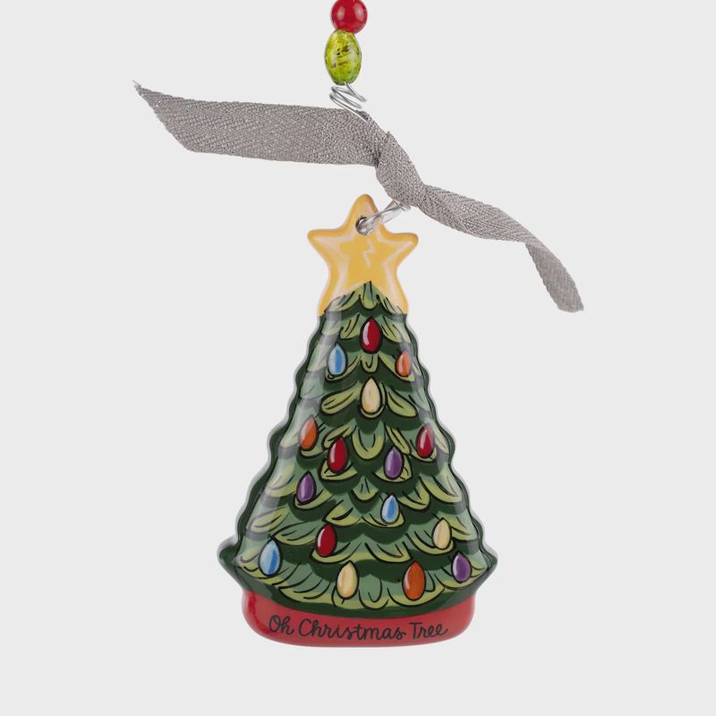 Glory Haus Vintage Christmas Tree Puff Ornament
