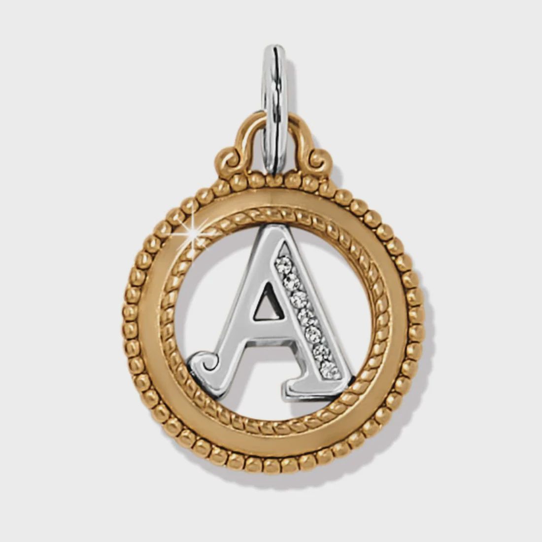 Brighton ABC Monogram Charm, Letter: A