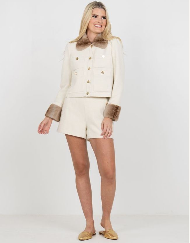 Emily McCarthy Lady Jacket- Winter White