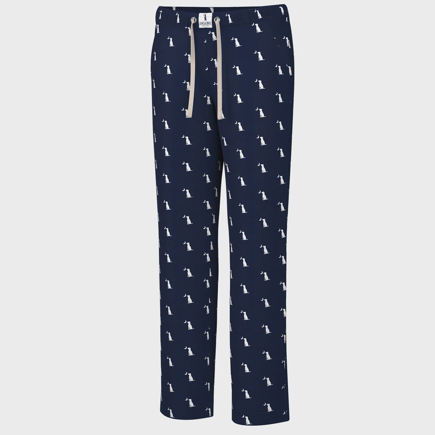 Local Boy Outfitters Navy Dog &amp; Moon Pajama Pant