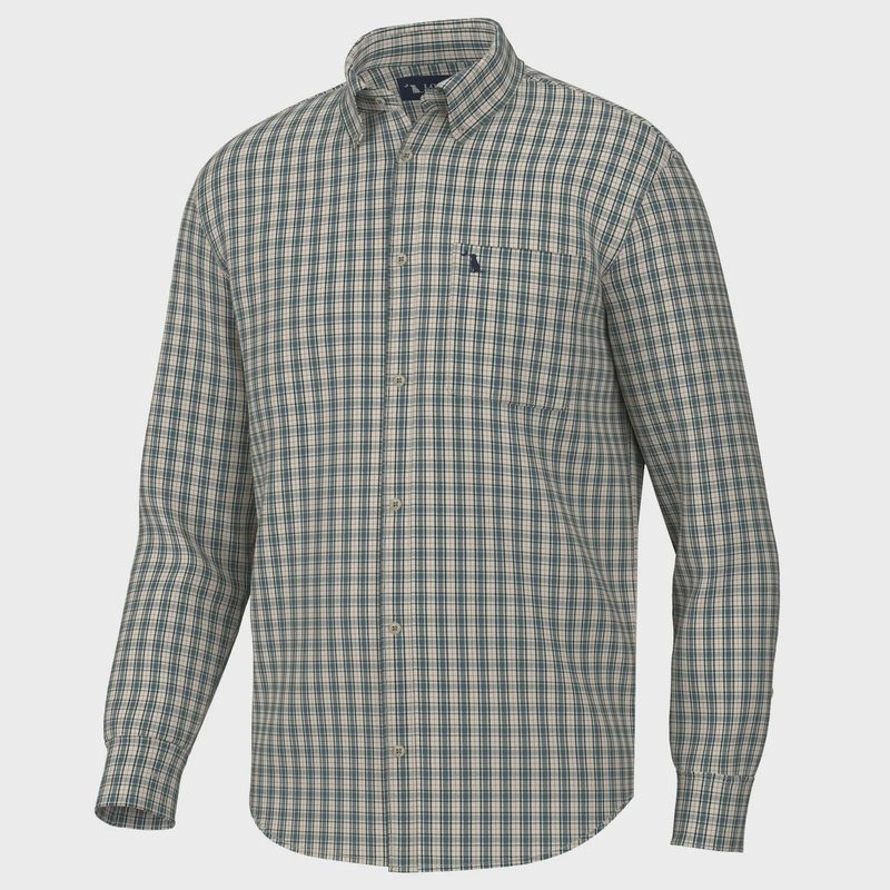 Local Boy Outfitters Ocean/Beige/Rust Faulk Dress Shirt
