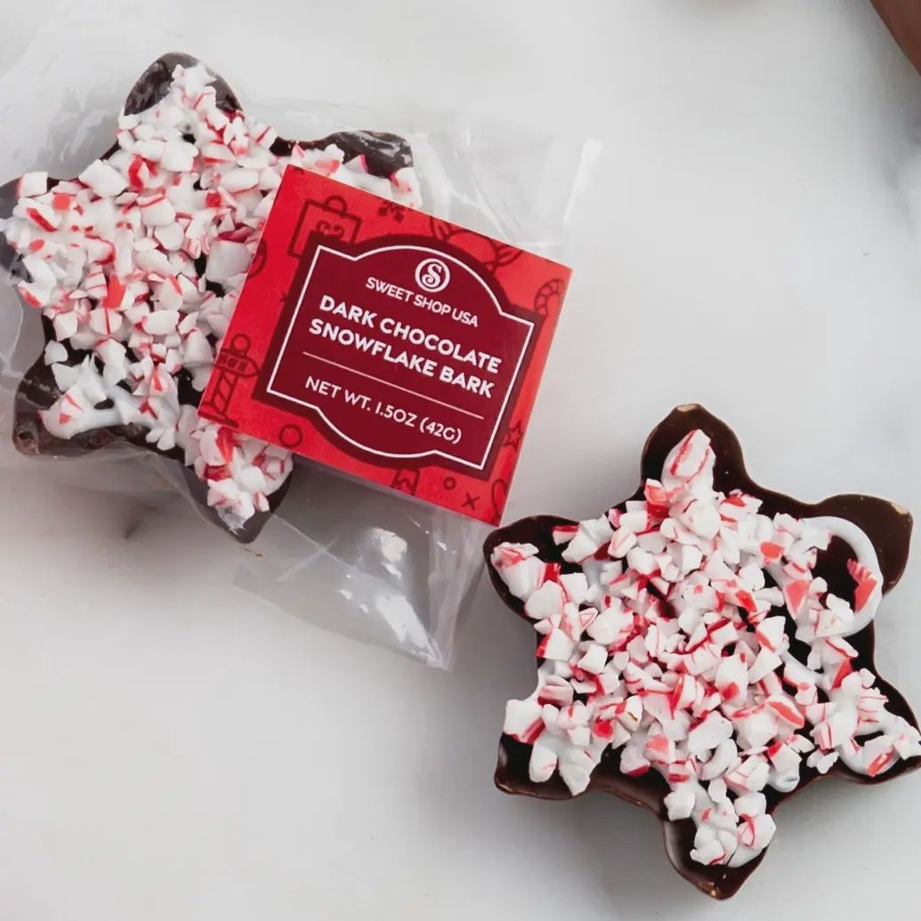 Sweet Shop USA 1.4oz Peppermint Snowflake Flow Wrap