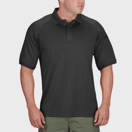Propper Snag Free Polo SS, Colour: Black, Size: Small