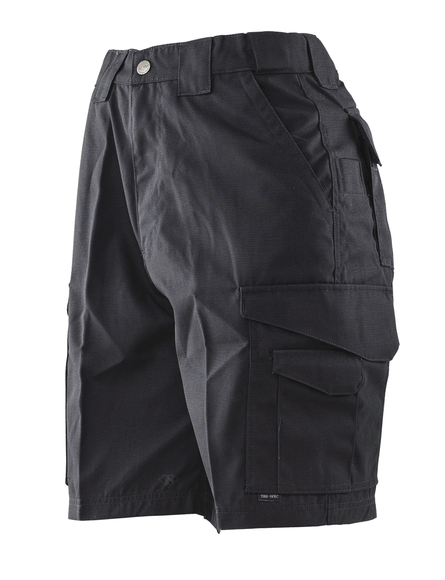 Men's Tru-Spec Shorts, Colour: Black, Size: 28x9