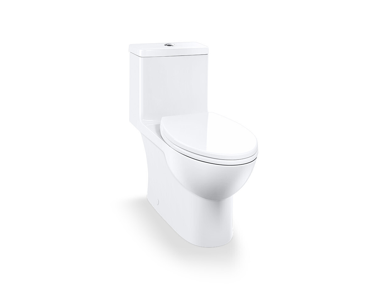 CAROMA - Caravelle Toilet Smart 270 One Piece EH Elongated Top Mount Buttons 989900