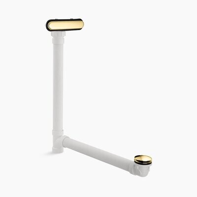KOHLER - Clearflo Slotted Overflow Bath Drain Vibrant Polished Brass 7272-PB