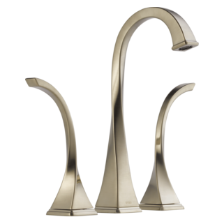 BRIZO - Virage® Widespread Vessel Lavatory Faucet 1.2 GPM Brushed Nickel 65430LF-BN-ECO