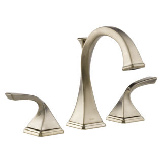 BRIZO - Virage® Widespread Lavatory Faucet 1.5 GPM Brushed Nickel 65330LF-BN