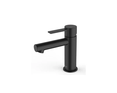 FLUID - Citi Round Single Lever Basin Faucet - Matte Black F24013MB