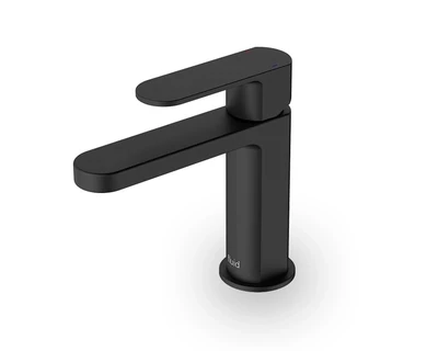 FLUID - Wisdom Single Lever Basin Faucet - Matte Black F28003MB