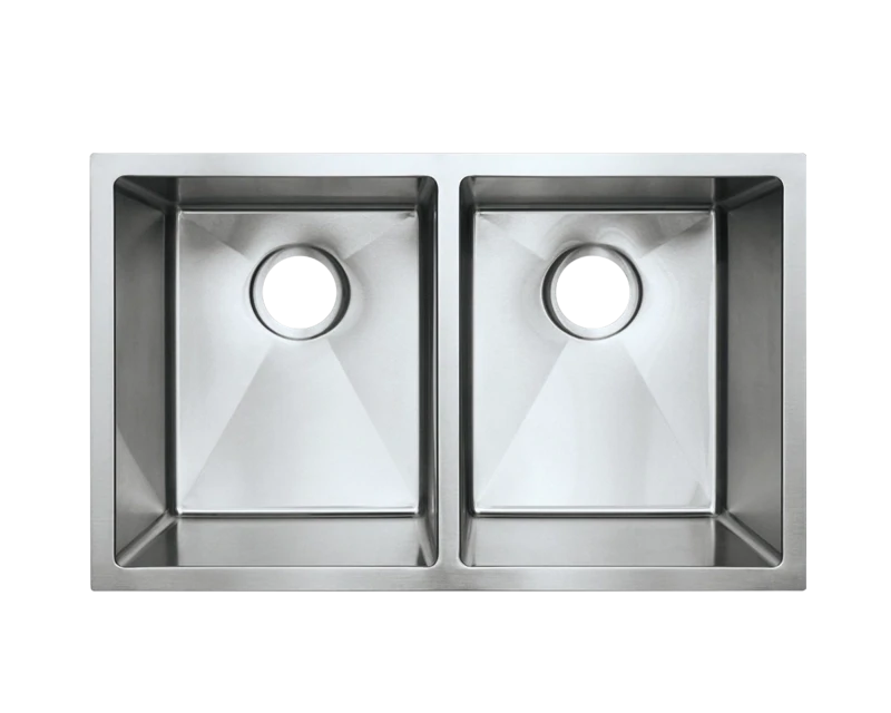 FLUID - Nested Double Bowl Undermount SS Sink FSN-UDR3218