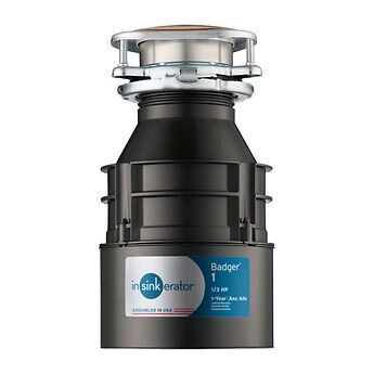 INSINKERATOR - Badger 1 Garbage Disposal, 1/3 HP with Power Cord 79880A-ISE