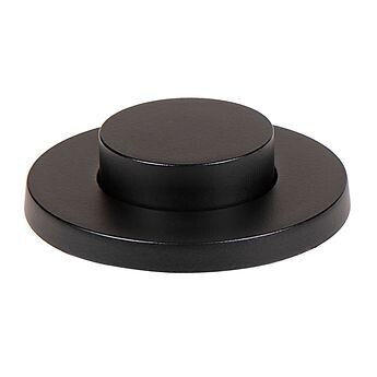 INSINKERATOR - Decorative Air-Activated Switch-Button - Tuxedo (STDT-MBLK) in Matte Black 78663A-ISE