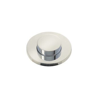 INSINKERATOR - Decorative Air-Activated Switch-Button - Tuxedo (STDT-PN) in Polished Nickel 78663E-ISE
