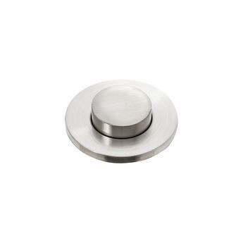 INSINKERATOR - Decorative Air-Activated Switch-Button - Tuxedo (STDT-SN) in Satin Nickel 78663-ISE